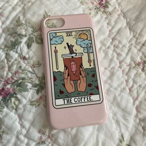 ☕️NEVER USED tarot phone case